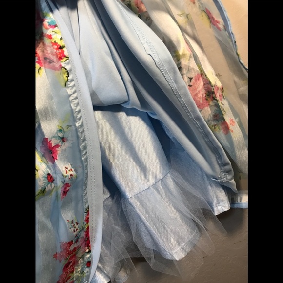 Knitworks girls 14 Easter spring floral dress - Picture 5 of 9